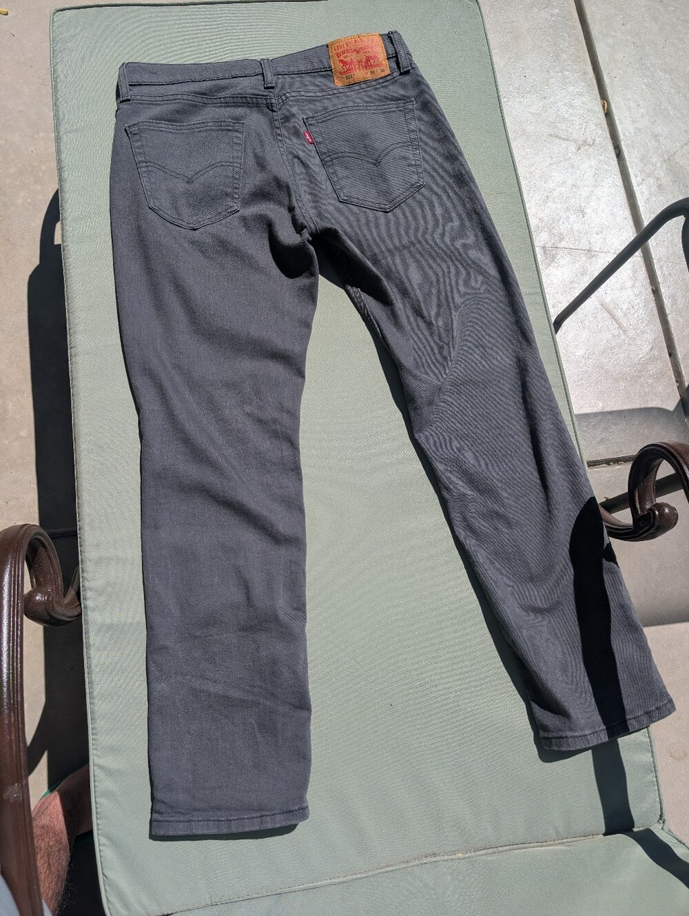 Levi's Men's Gray Straight-Leg Jeans - Classic Style 511